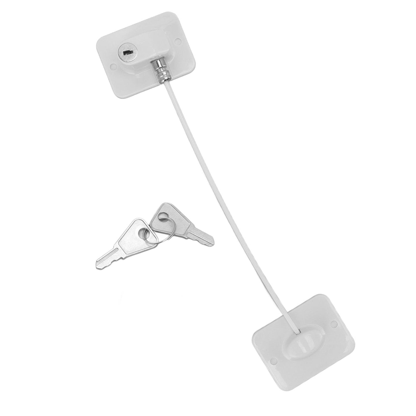 Cable Restrictor Lock Key Unlocking Window Lock Cable Restrictor Child Safety Lock for Refrigerators Doors V1294-YM0521-3114220114911