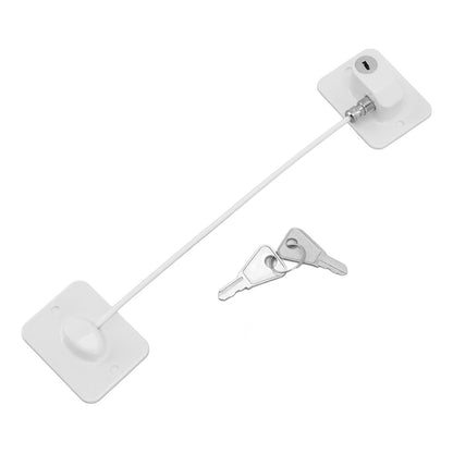Cable Restrictor Lock Key Unlocking Window Lock Cable Restrictor Child Safety Lock for Refrigerators Doors V1294-YM0521-3114220114911