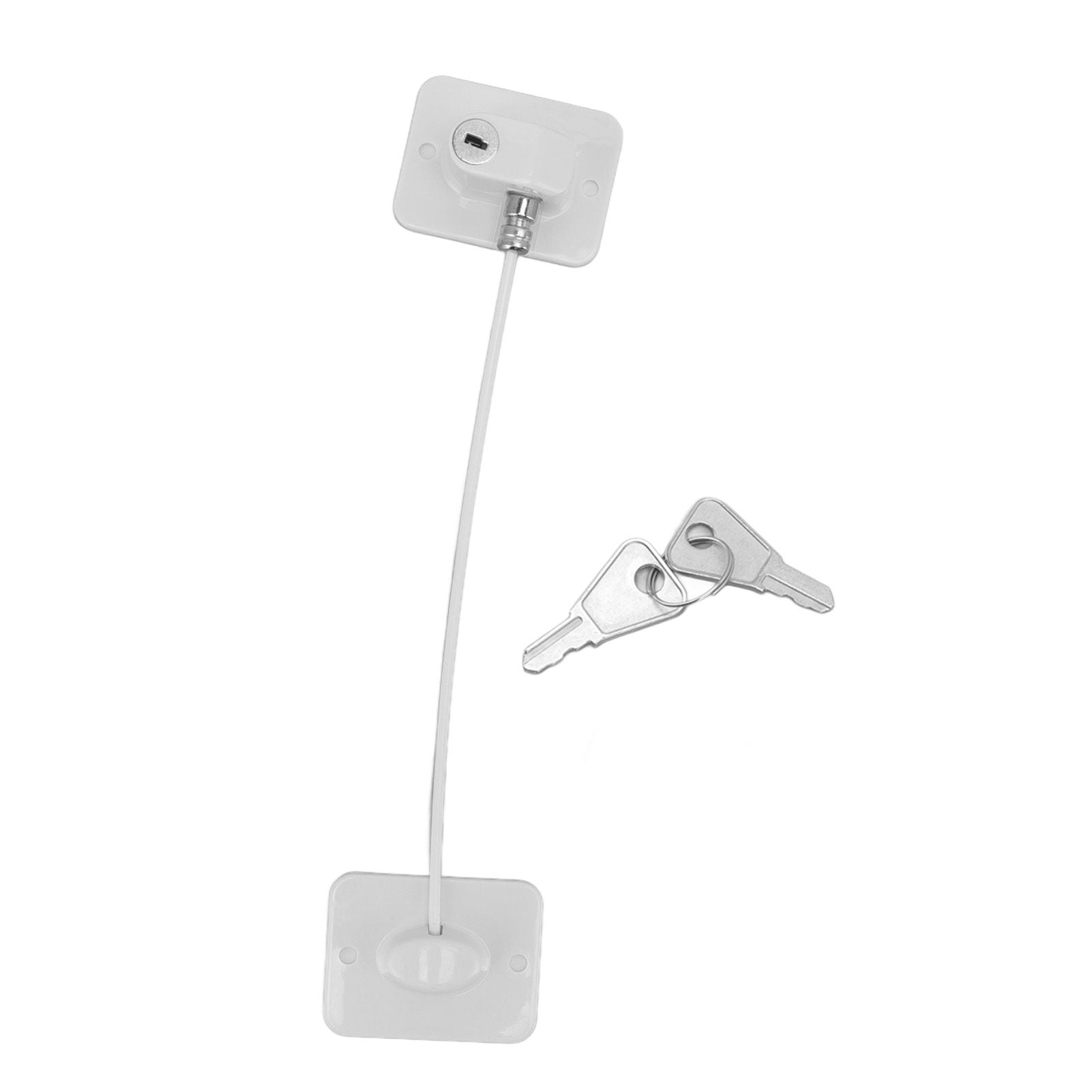Cable Restrictor Lock Key Unlocking Window Lock Cable Restrictor Child Safety Lock for Refrigerators Doors V1294-YM0521-3114220114911