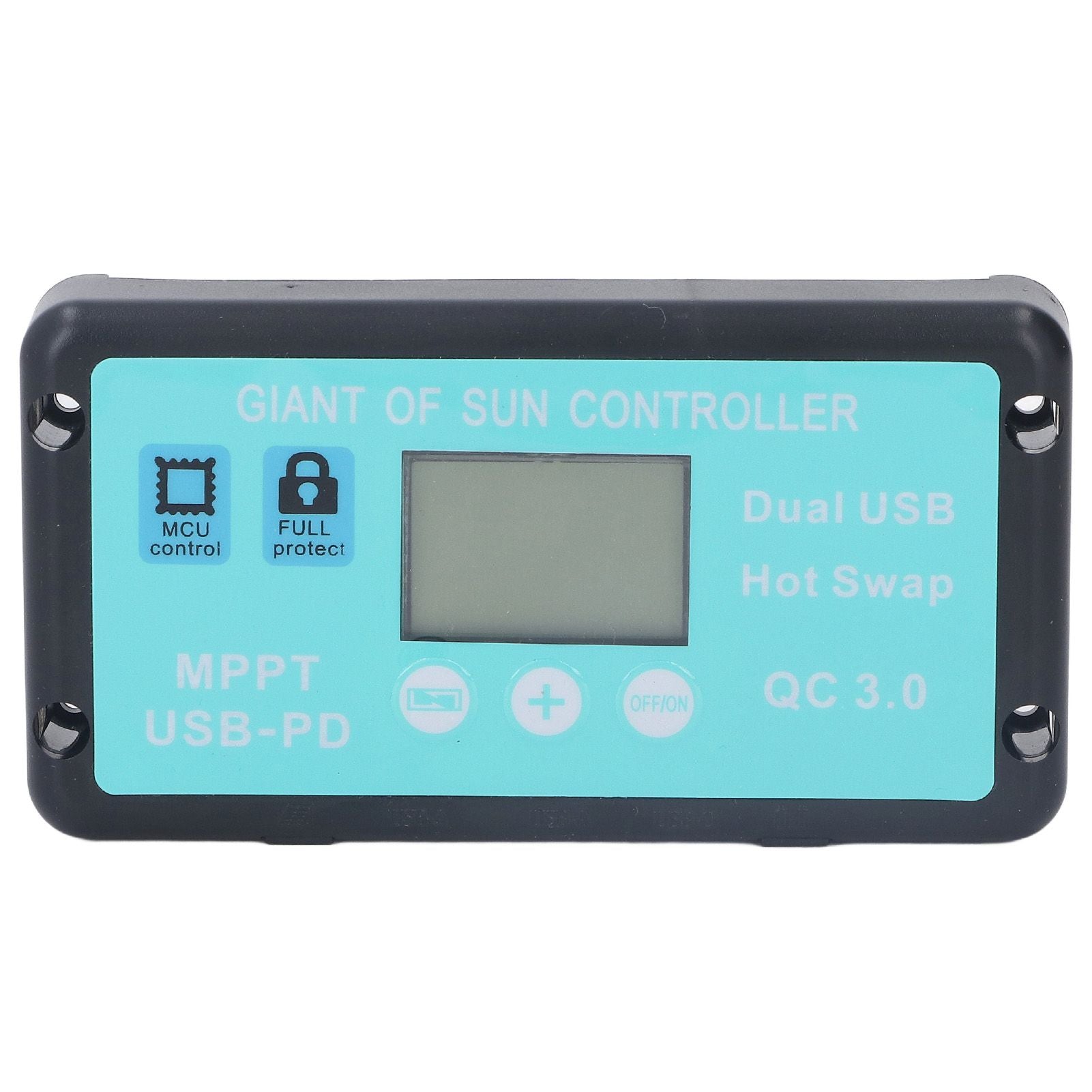 12V 24V MPPT Solar Charge Controller Professional USB PD QC3.0 Solar Panel Regulator with LCD Display for V1294-YM0521-3114220115811