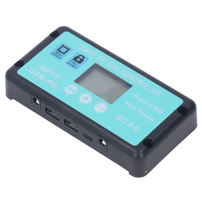 12V 24V MPPT Solar Charge Controller Professional USB PD QC3.0 Solar Panel Regulator with LCD Display for V1294-YM0521-3114220115811