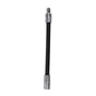 Wrench Extension Rod Bendable Universal Flexible Shaft Sleeve Extension Bar for Factory Workshop Black 1/4 V1294-YM0521-3114220116811