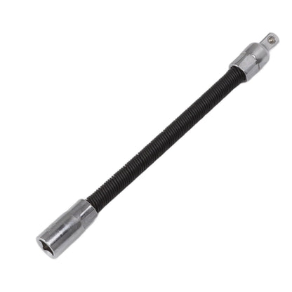 Wrench Extension Rod Bendable Universal Flexible Shaft Sleeve Extension Bar for Factory Workshop Black 1/4 V1294-YM0521-3114220116811