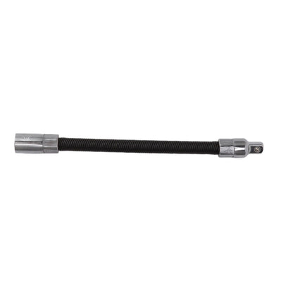 Wrench Extension Rod Bendable Universal Flexible Shaft Sleeve Extension Bar for Factory Workshop Black 1/4 V1294-YM0521-3114220116811