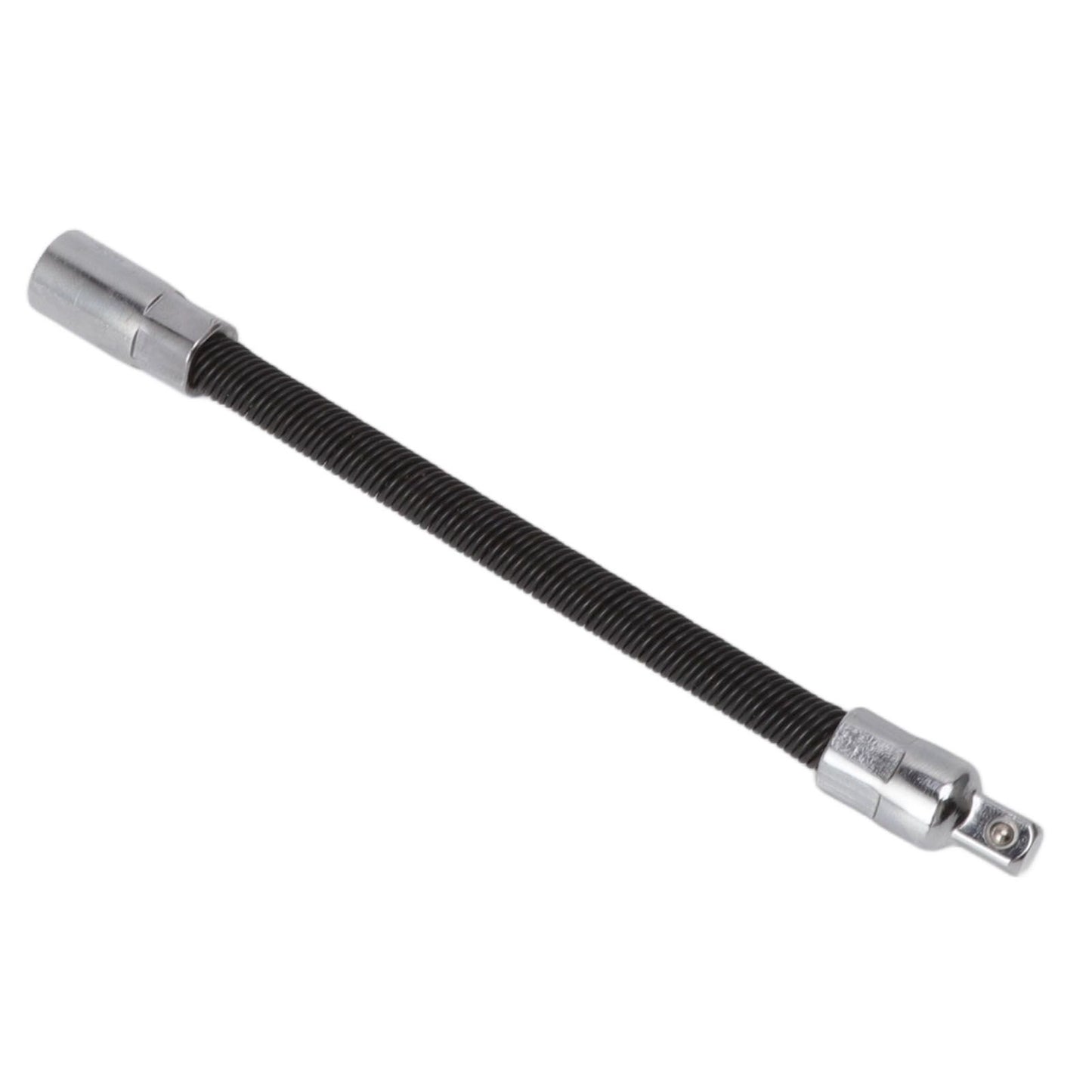 Wrench Extension Rod Bendable Universal Flexible Shaft Sleeve Extension Bar for Factory Workshop Black 1/4 V1294-YM0521-3114220116811