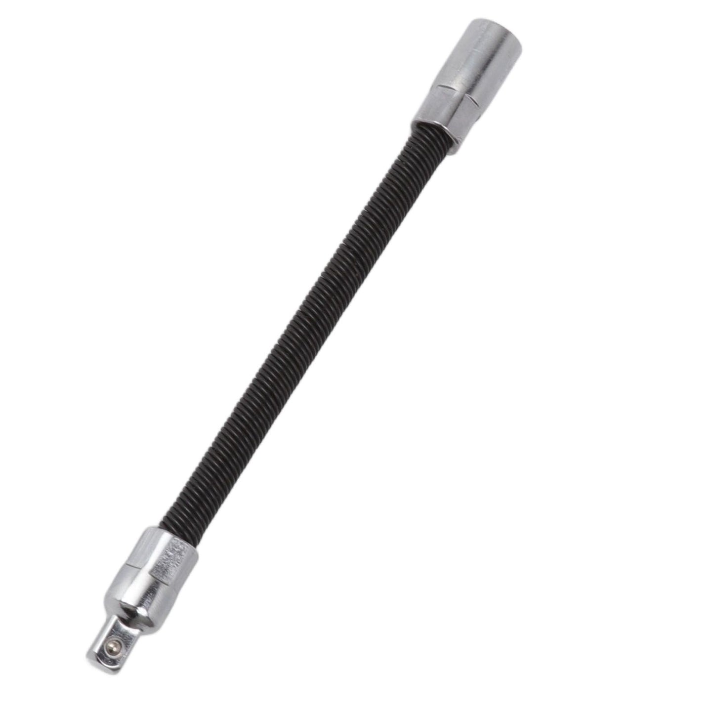 Wrench Extension Rod Bendable Universal Flexible Shaft Sleeve Extension Bar for Factory Workshop Black 1/4 V1294-YM0521-3114220116811