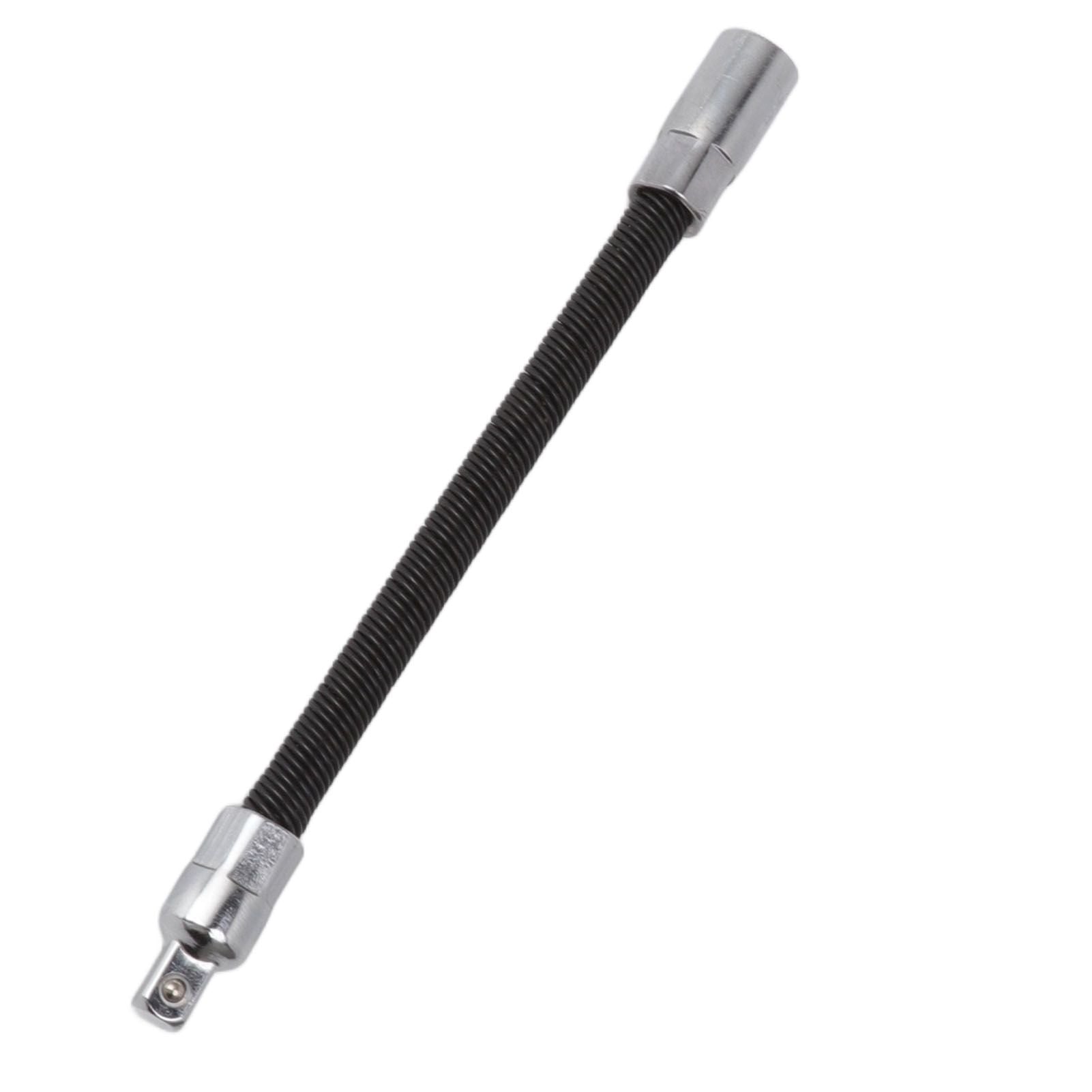 Wrench Extension Rod Bendable Universal Flexible Shaft Sleeve Extension Bar for Factory Workshop Black 1/4 V1294-YM0521-3114220116811