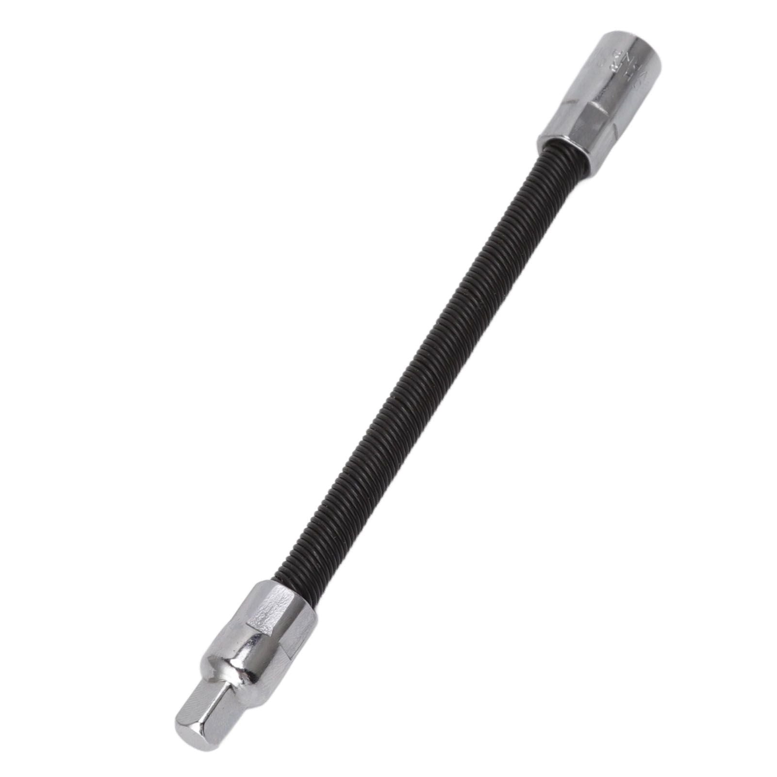 Wrench Extension Rod Bendable Universal Flexible Shaft Sleeve Extension Bar for Factory Workshop Black 1/4 V1294-YM0521-3114220116811