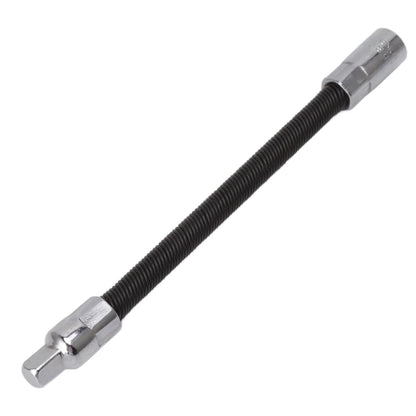 Wrench Extension Rod Bendable Universal Flexible Shaft Sleeve Extension Bar for Factory Workshop Black 1/4 V1294-YM0521-3114220116811