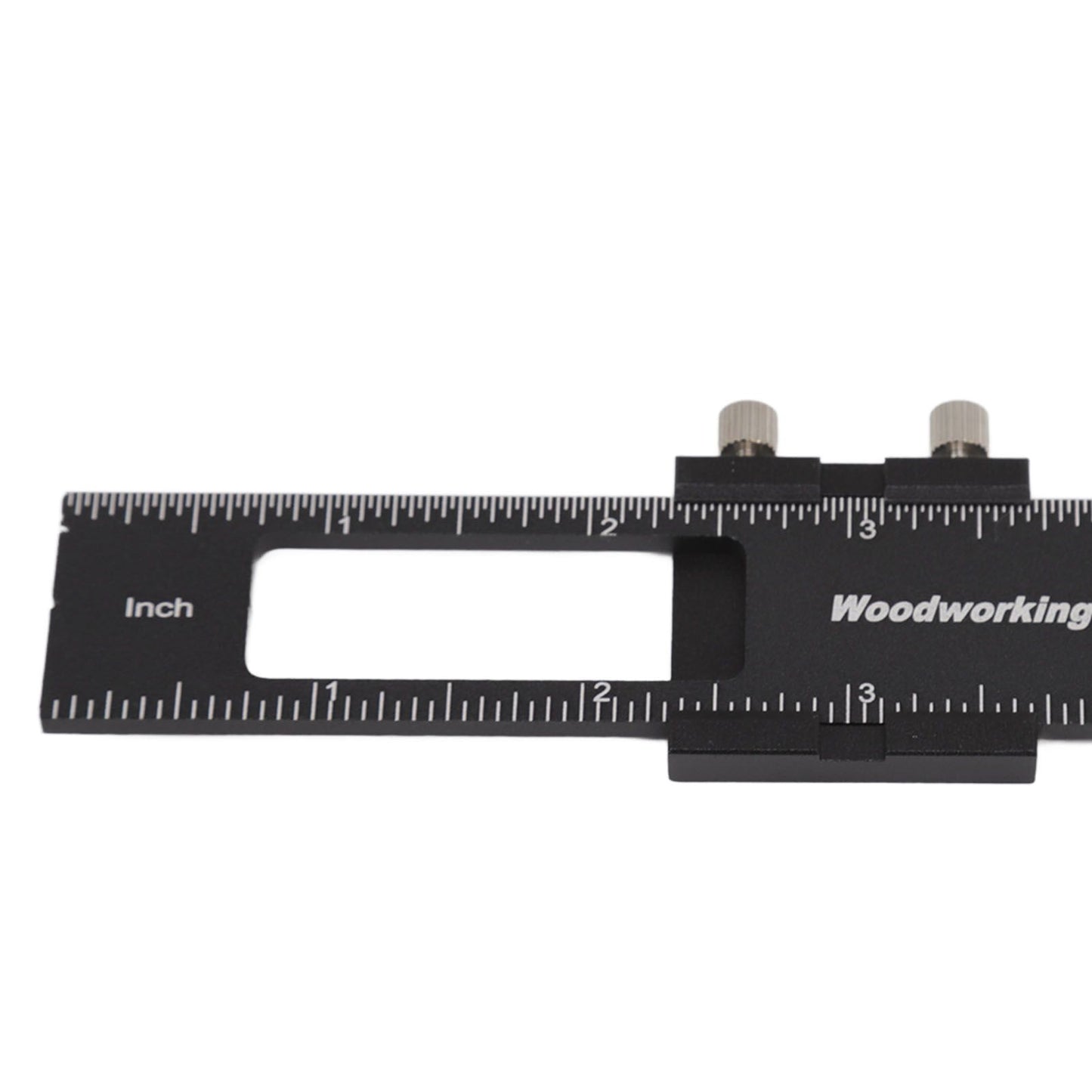3 Pcs Woodworking Ruler Set Aluminium Alloy T Type Scribing Marking Measuring Ruler with Slide Stops V1294-YM0521-3114220118611