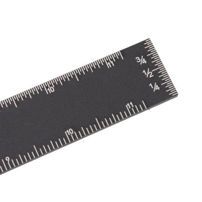 3 Pcs Woodworking Ruler Set Aluminium Alloy T Type Scribing Marking Measuring Ruler with Slide Stops V1294-YM0521-3114220118611
