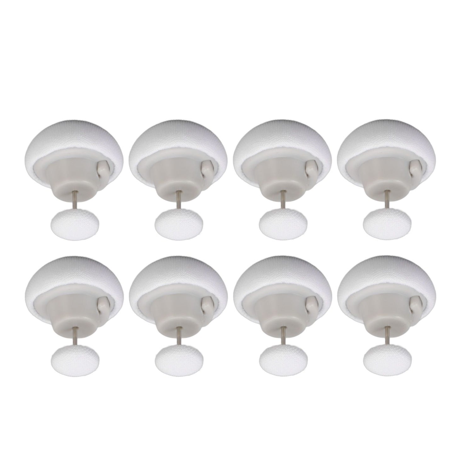 16PCS Duvet Cover Clip Mushroom Shape Compact Comfortable Touch Firm Fixing for Bed Sheet Pillow Cover V1294-YM0521-3114230002911