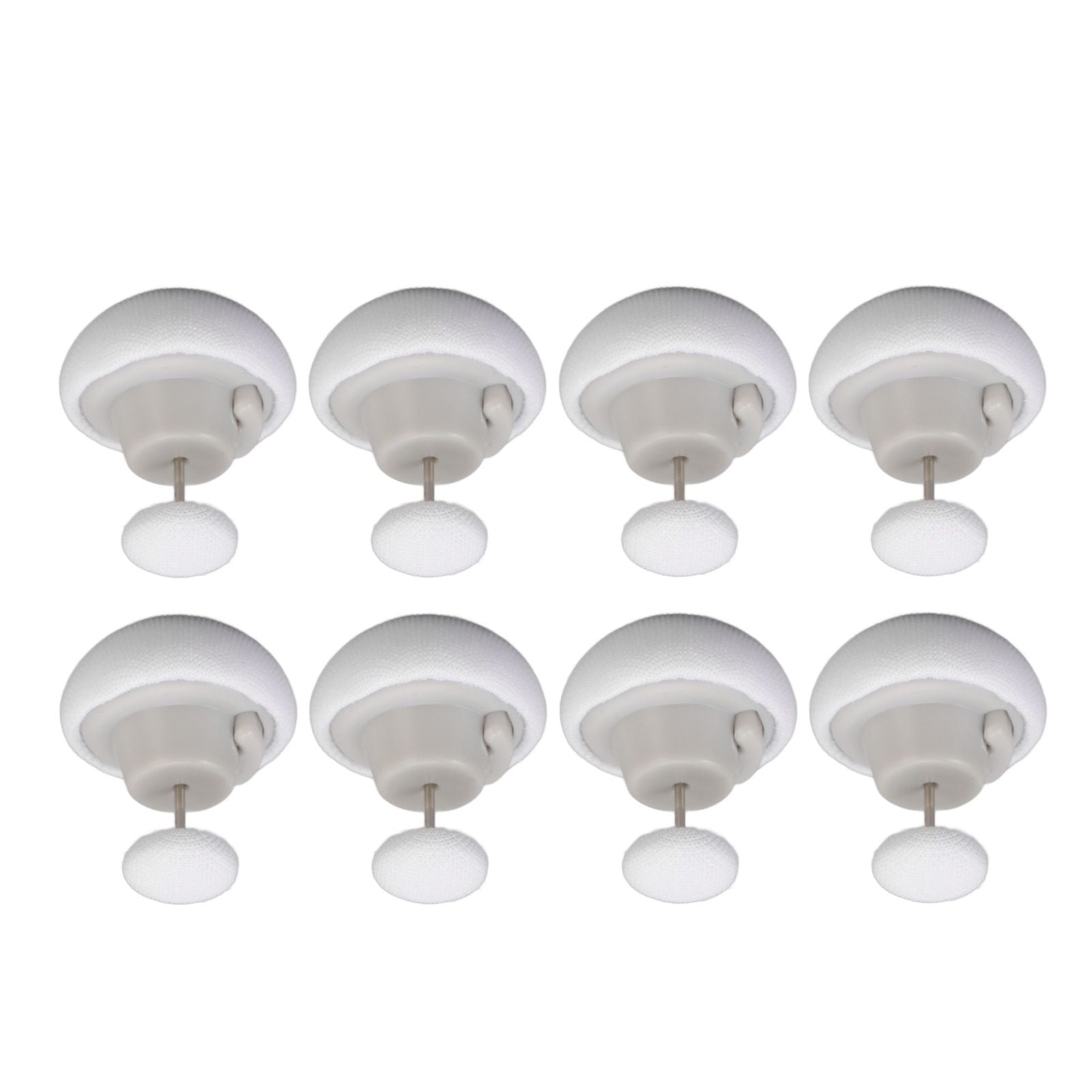 16PCS Duvet Cover Clip Mushroom Shape Compact Comfortable Touch Firm Fixing for Bed Sheet Pillow Cover V1294-YM0521-3114230002911