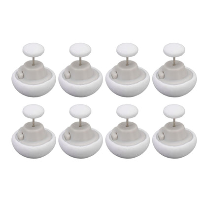 16PCS Duvet Cover Clip Mushroom Shape Compact Comfortable Touch Firm Fixing for Bed Sheet Pillow Cover V1294-YM0521-3114230002911