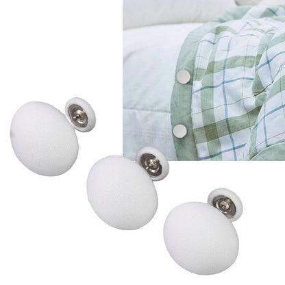 16PCS Duvet Cover Clip Mushroom Shape Compact Comfortable Touch Firm Fixing for Bed Sheet Pillow Cover V1294-YM0521-3114230002911