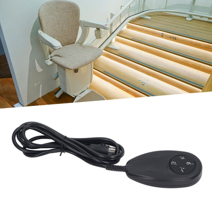 Lift Chair Remote 4 Buttons 5 Pin Up Down Replacement Hand Control Handset for Power Recliner V1294-YM0521-3114230010011