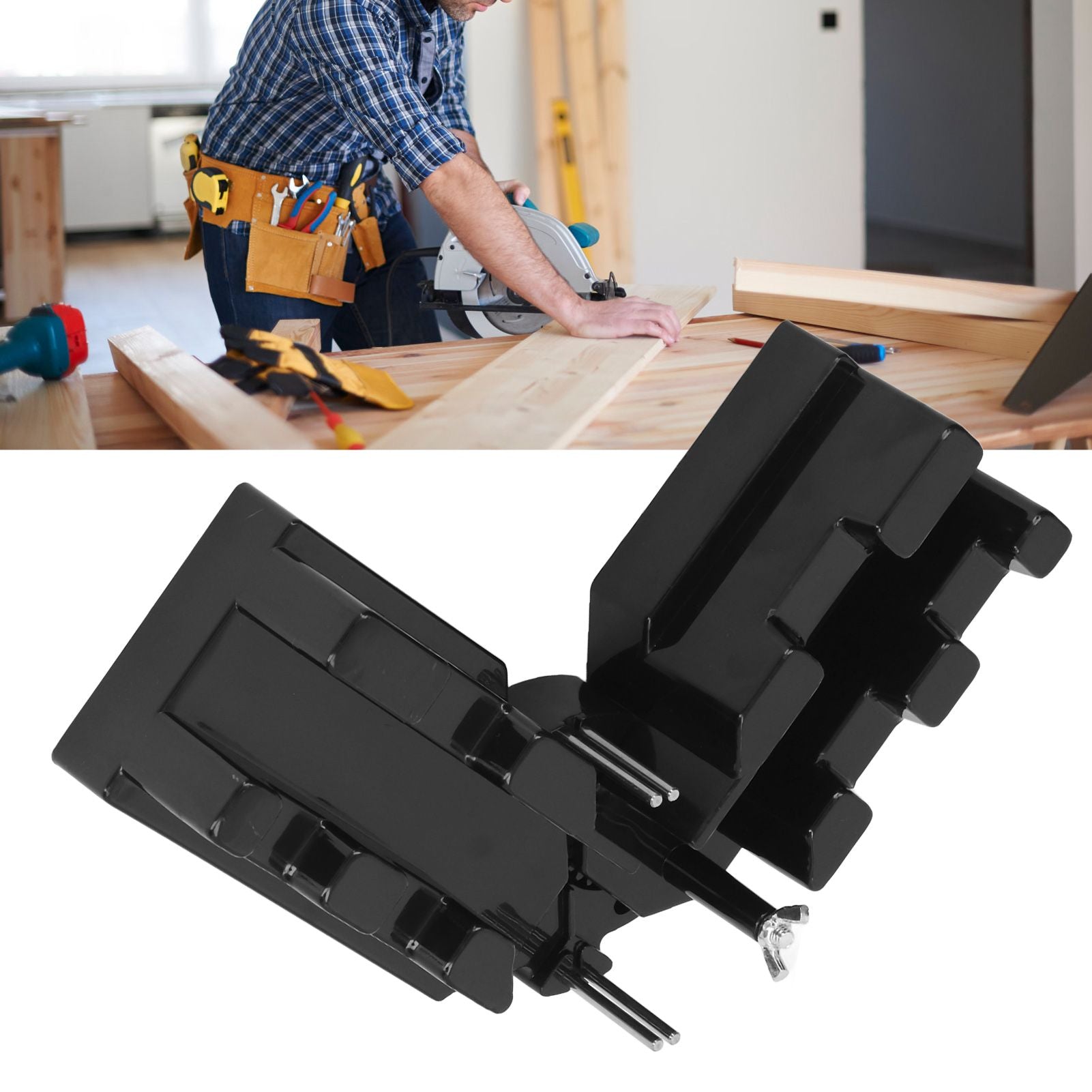 Mitre Measuring Cutting Tool Accurate Sawing Portable Mitre Cutting Tool for Home Decoration Pipe Installation V1294-YM0521-3114230011111