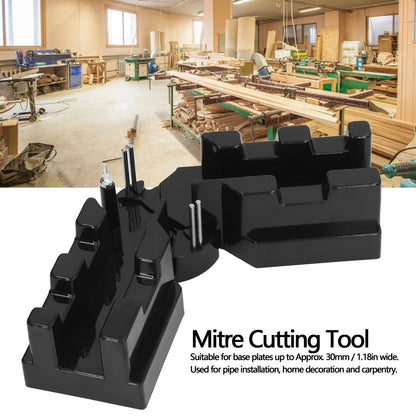 Mitre Measuring Cutting Tool Accurate Sawing Portable Mitre Cutting Tool for Home Decoration Pipe Installation V1294-YM0521-3114230011111