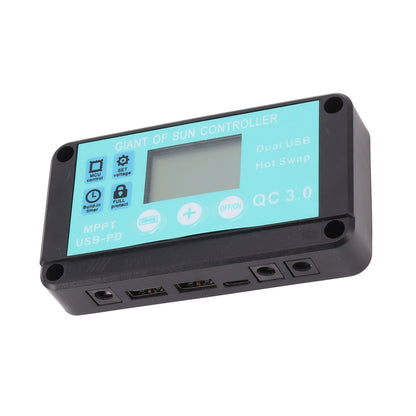 Solar Charge Controller Dual USB Output Fast Charging Solar Panel Regulator 12V/24V for Household Industry 50A V1294-YM0521-3114230012213