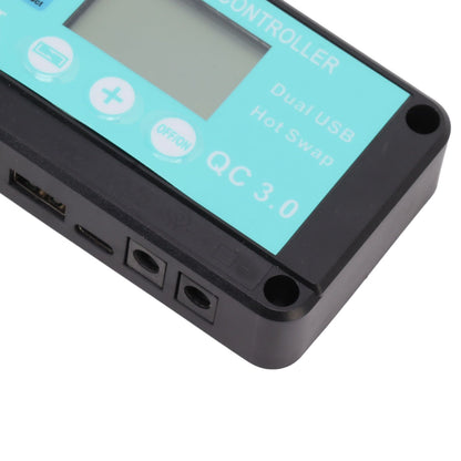 Solar Charge Controller Dual USB Output Fast Charging Solar Panel Regulator 12V/24V for Household Industry 50A V1294-YM0521-3114230012213