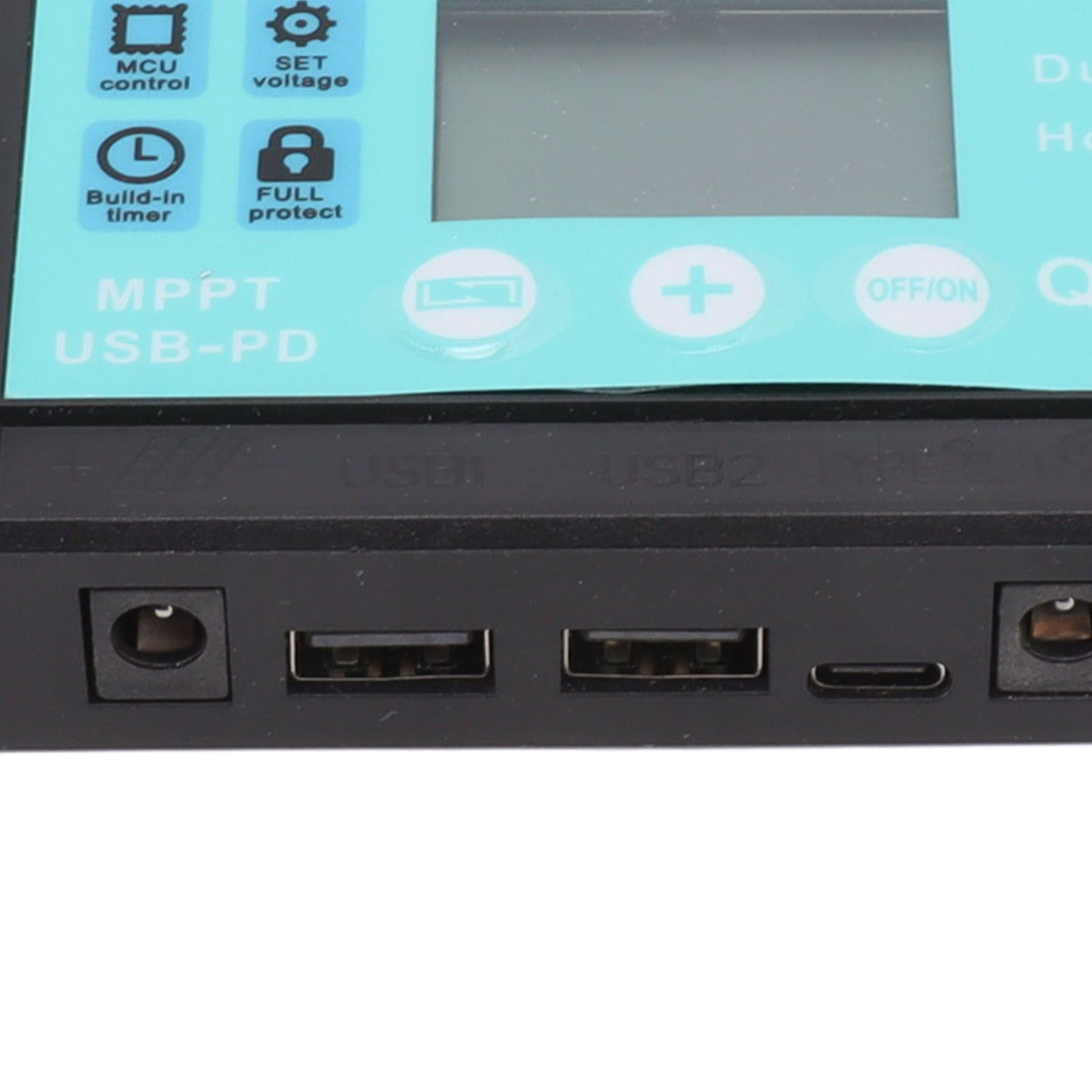 Solar Charge Controller Dual USB Output Fast Charging Solar Panel Regulator 12V/24V for Household Industry 50A V1294-YM0521-3114230012213