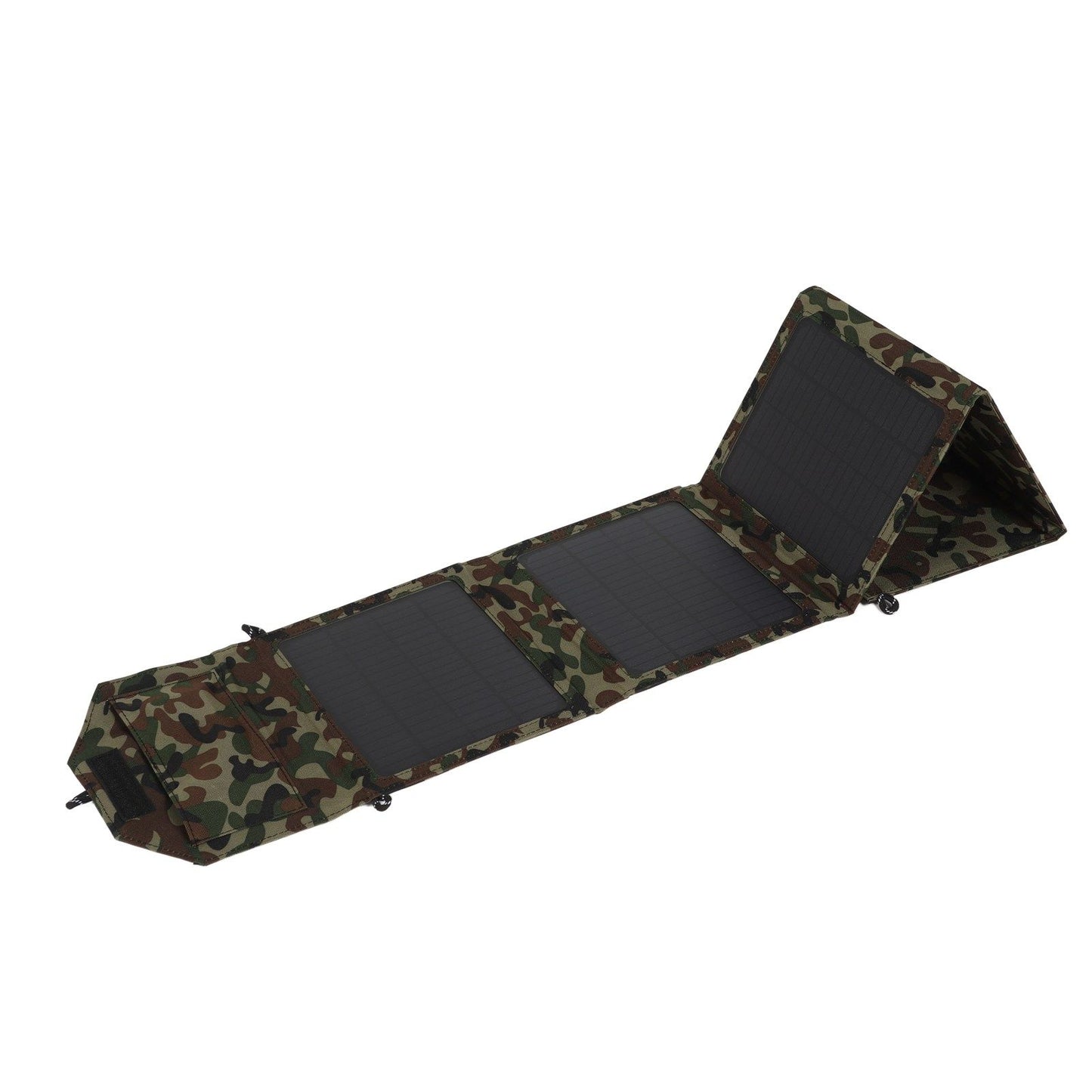 50W Portable Foldable Solar Panel Charger Kit 2 USB Ports Monocrystalline Silicon Solar Panel for Camping V1294-YM0521-3114230015711