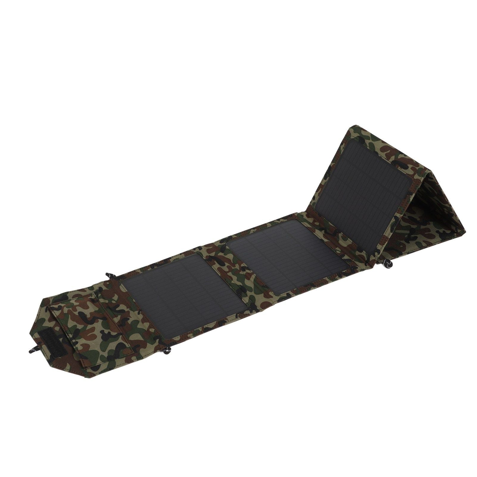 50W Portable Foldable Solar Panel Charger Kit 2 USB Ports Monocrystalline Silicon Solar Panel for Camping V1294-YM0521-3114230015711