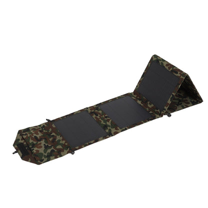 50W Portable Foldable Solar Panel Charger Kit 2 USB Ports Monocrystalline Silicon Solar Panel for Camping V1294-YM0521-3114230015711