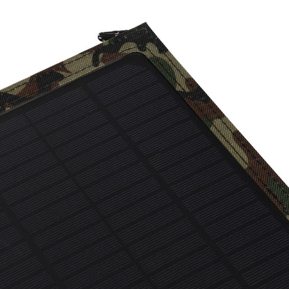 50W Portable Foldable Solar Panel Charger Kit 2 USB Ports Monocrystalline Silicon Solar Panel for Camping V1294-YM0521-3114230015711