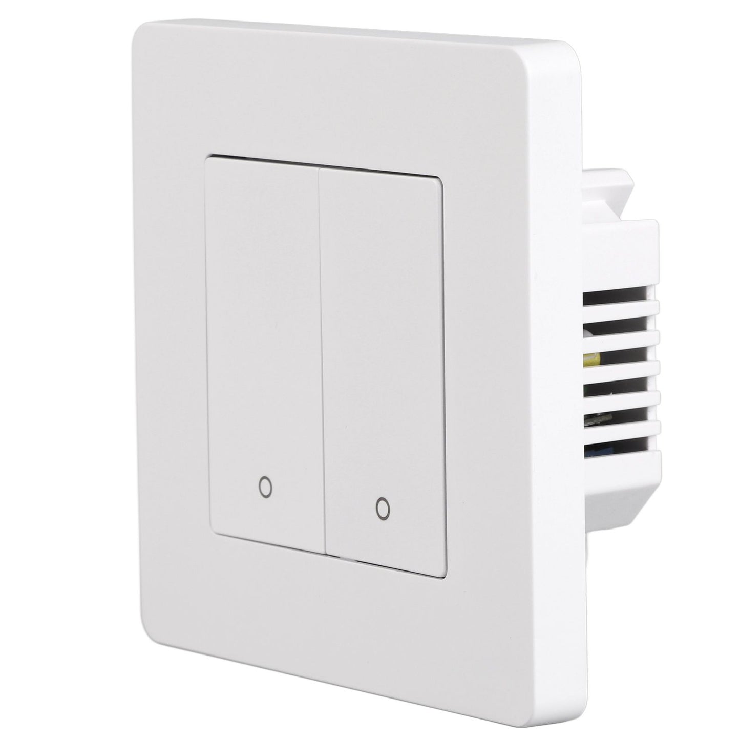Smart Light Switch for Zigbee 2 Gang Timing Dimming Reverse Dual Control Smart Switch Panel AC100-240V White V1294-YM0521-3114230019511
