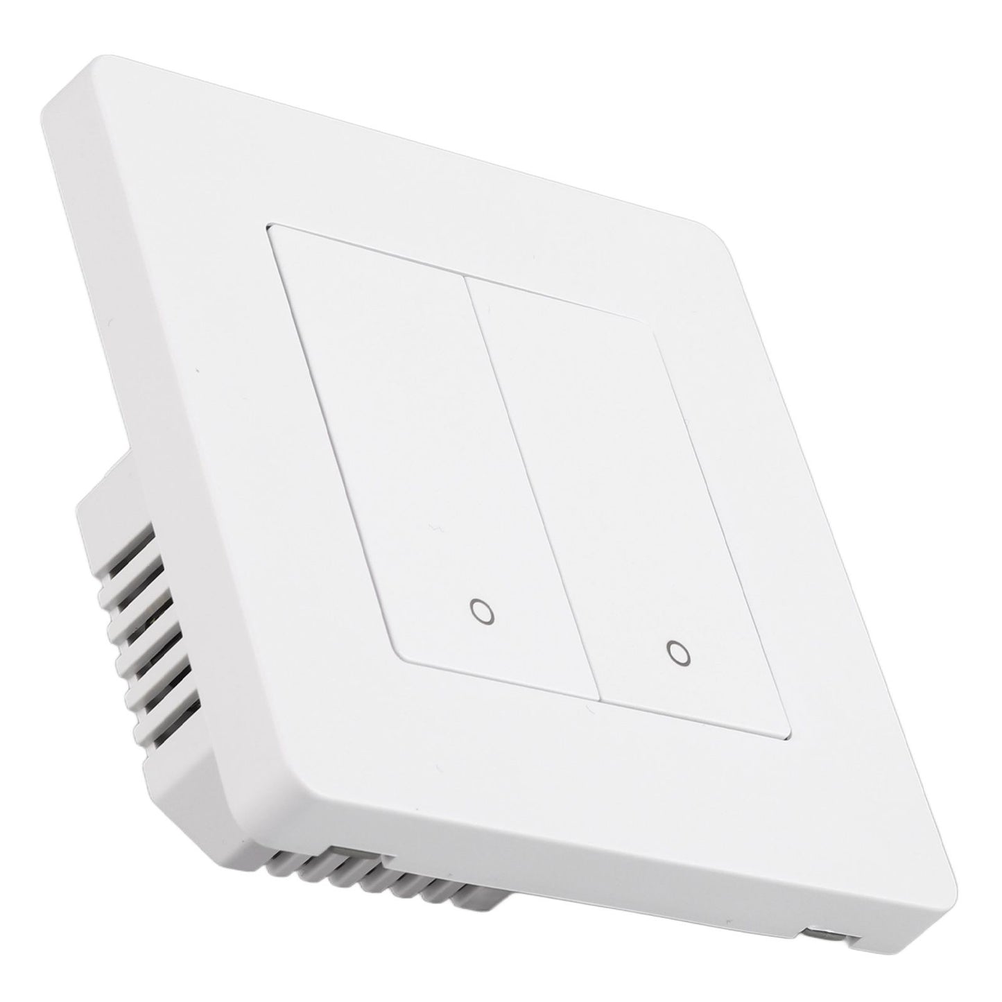 Smart Light Switch for Zigbee 2 Gang Timing Dimming Reverse Dual Control Smart Switch Panel AC100-240V White V1294-YM0521-3114230019511