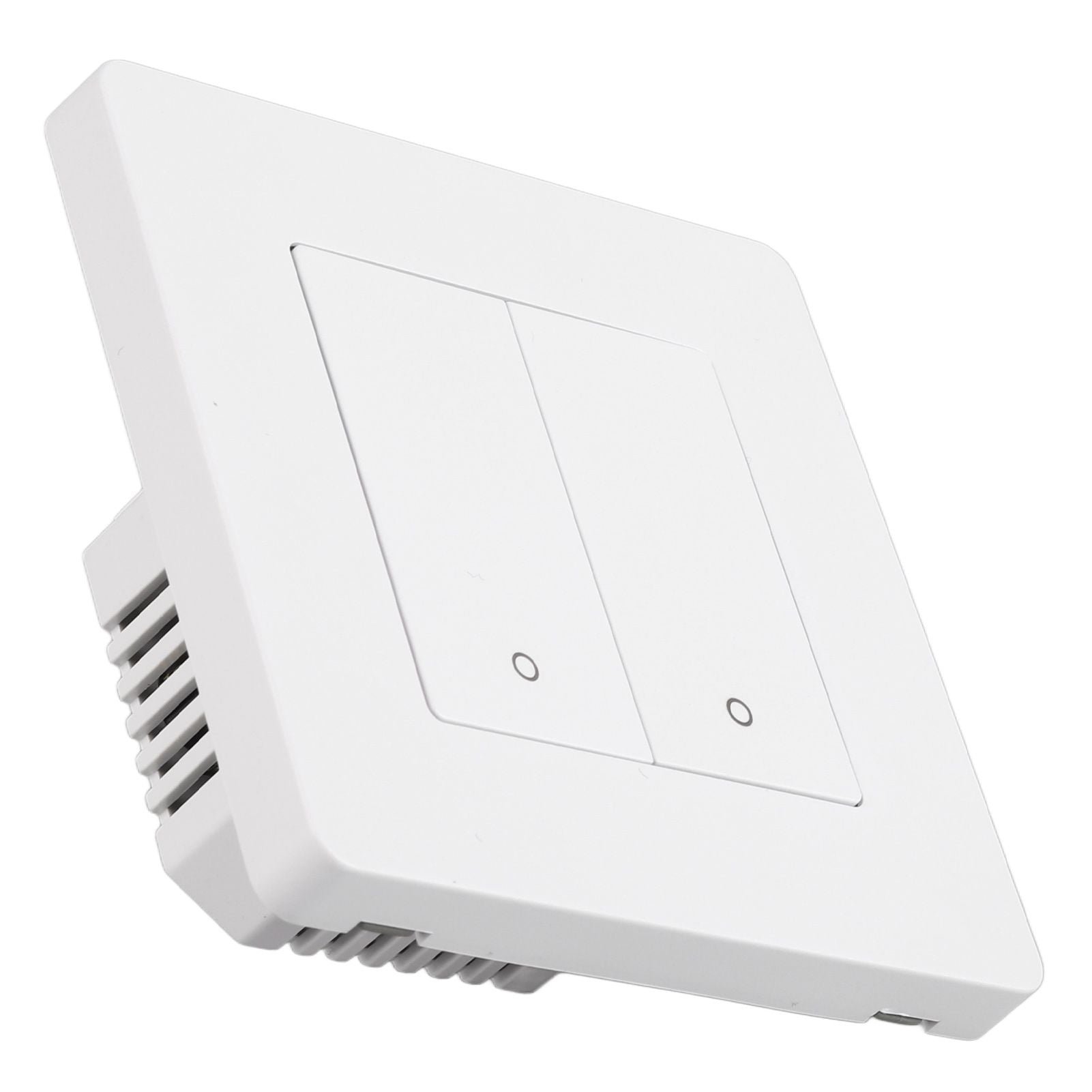 Smart Light Switch for Zigbee 2 Gang Timing Dimming Reverse Dual Control Smart Switch Panel AC100-240V White V1294-YM0521-3114230019511