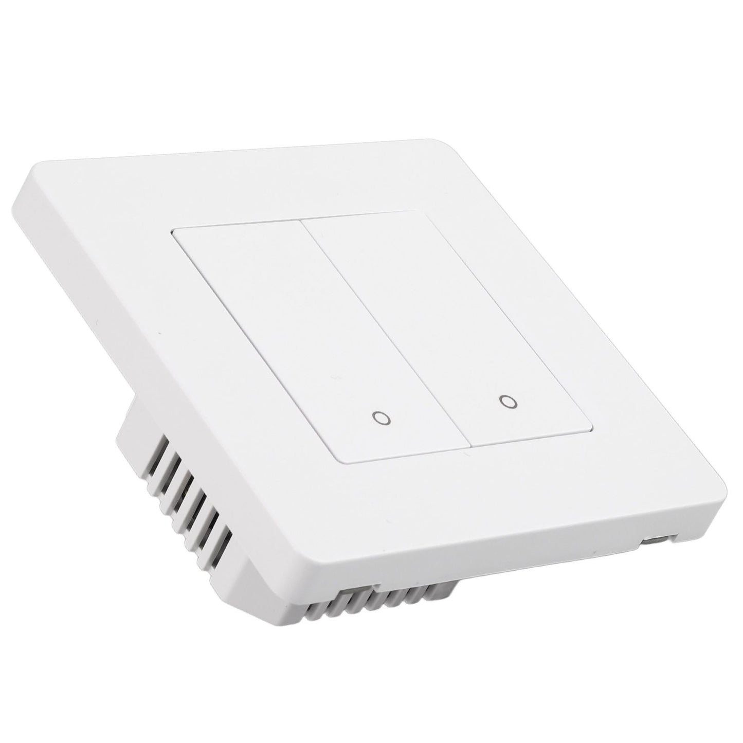 Smart Light Switch for Zigbee 2 Gang Timing Dimming Reverse Dual Control Smart Switch Panel AC100-240V White V1294-YM0521-3114230019511