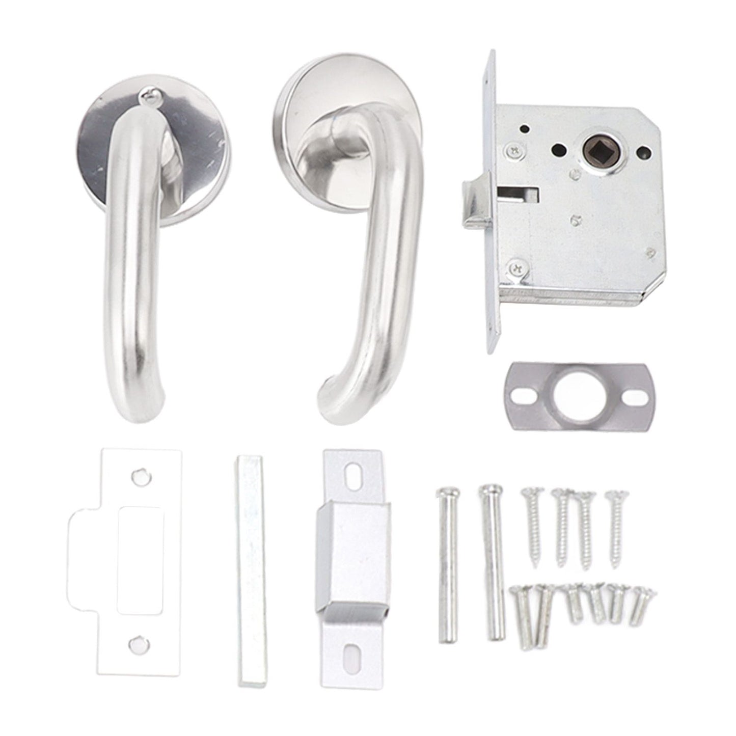 Handle Locks Stainless Steel Safety Passageway Door Handle Lock for Fire Emergency Exit Corridor Home V1294-YM0521-3114230022311