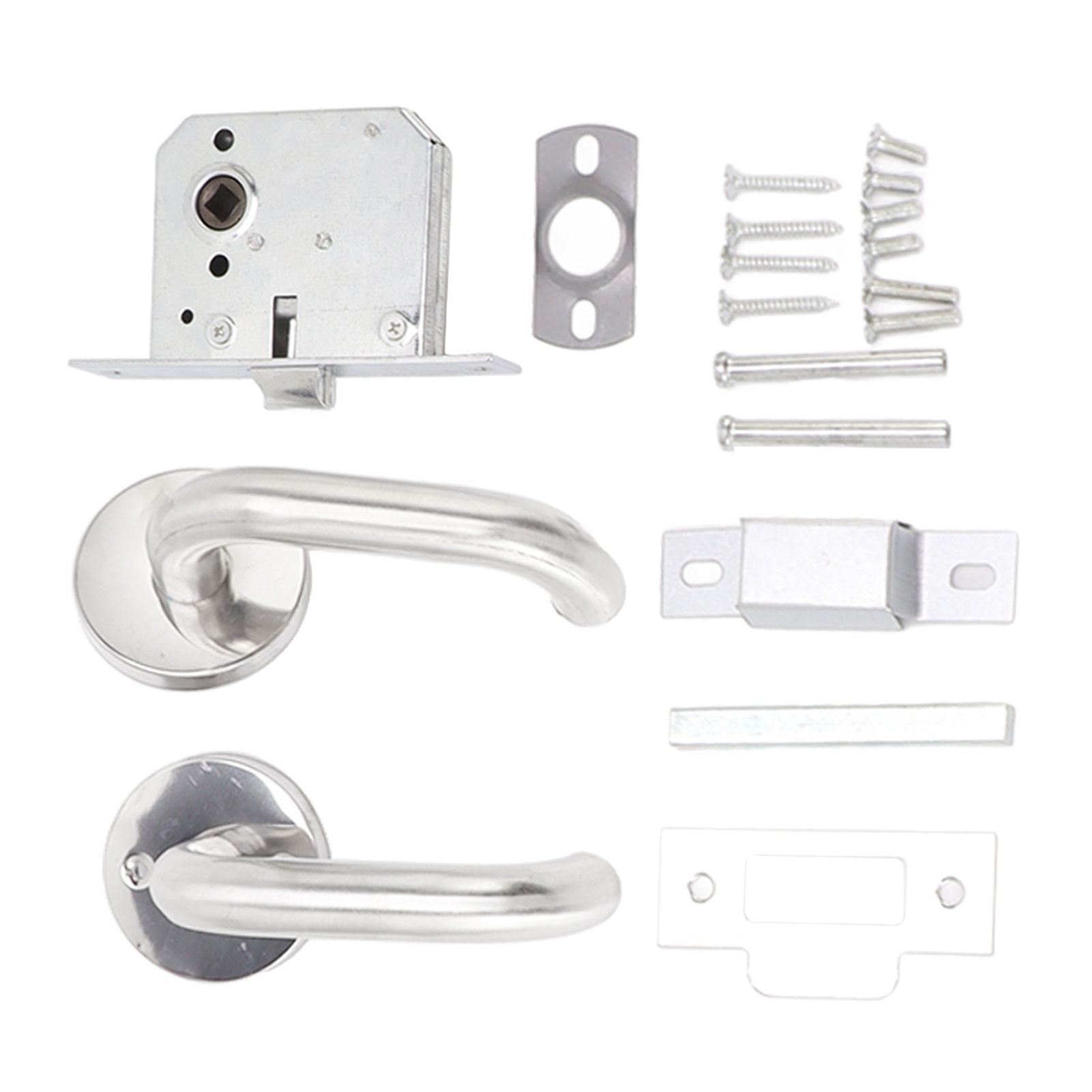 Handle Locks Stainless Steel Safety Passageway Door Handle Lock for Fire Emergency Exit Corridor Home V1294-YM0521-3114230022311