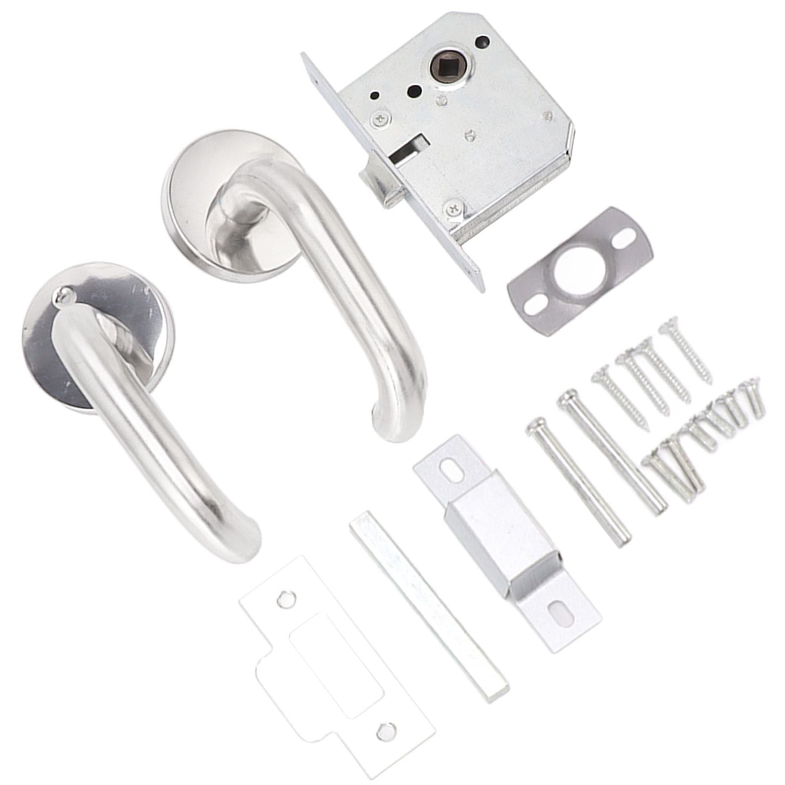Handle Locks Stainless Steel Safety Passageway Door Handle Lock for Fire Emergency Exit Corridor Home V1294-YM0521-3114230022311
