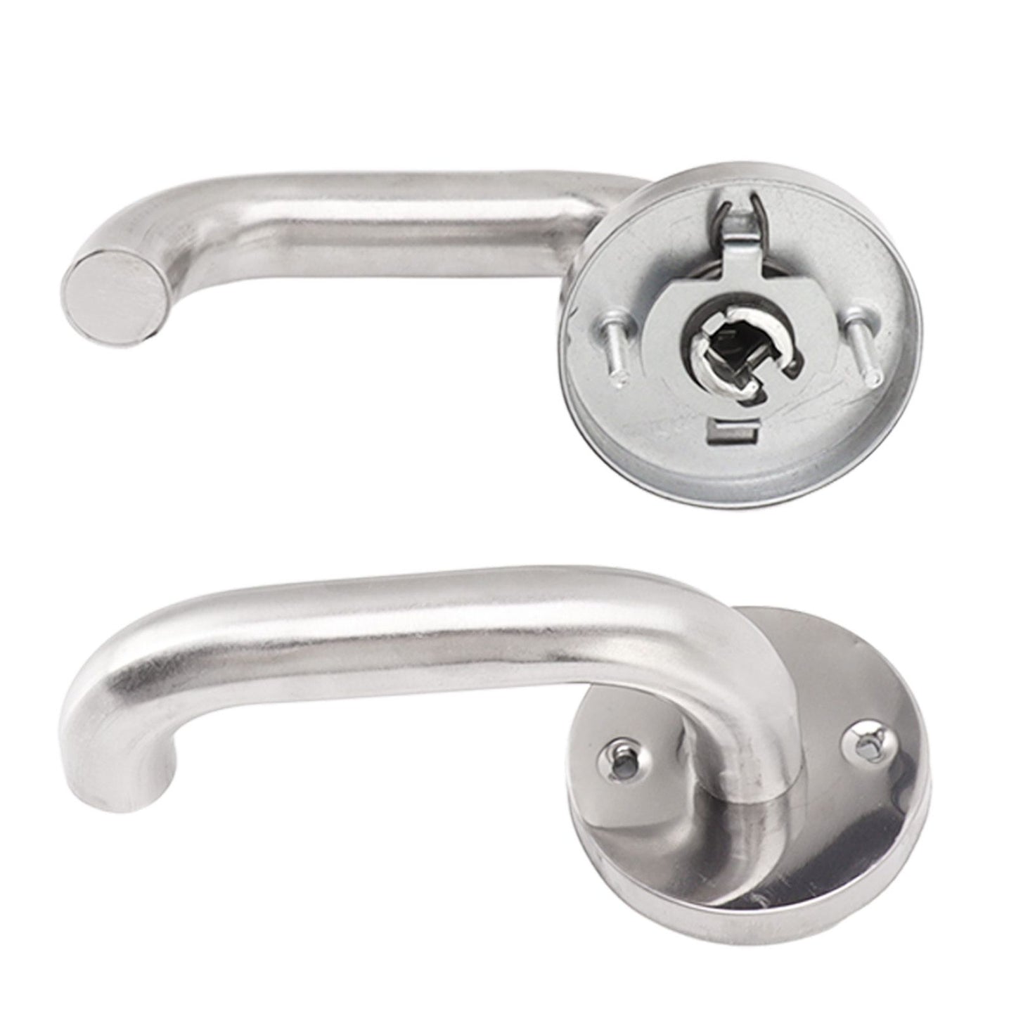 Handle Locks Stainless Steel Safety Passageway Door Handle Lock for Fire Emergency Exit Corridor Home V1294-YM0521-3114230022311