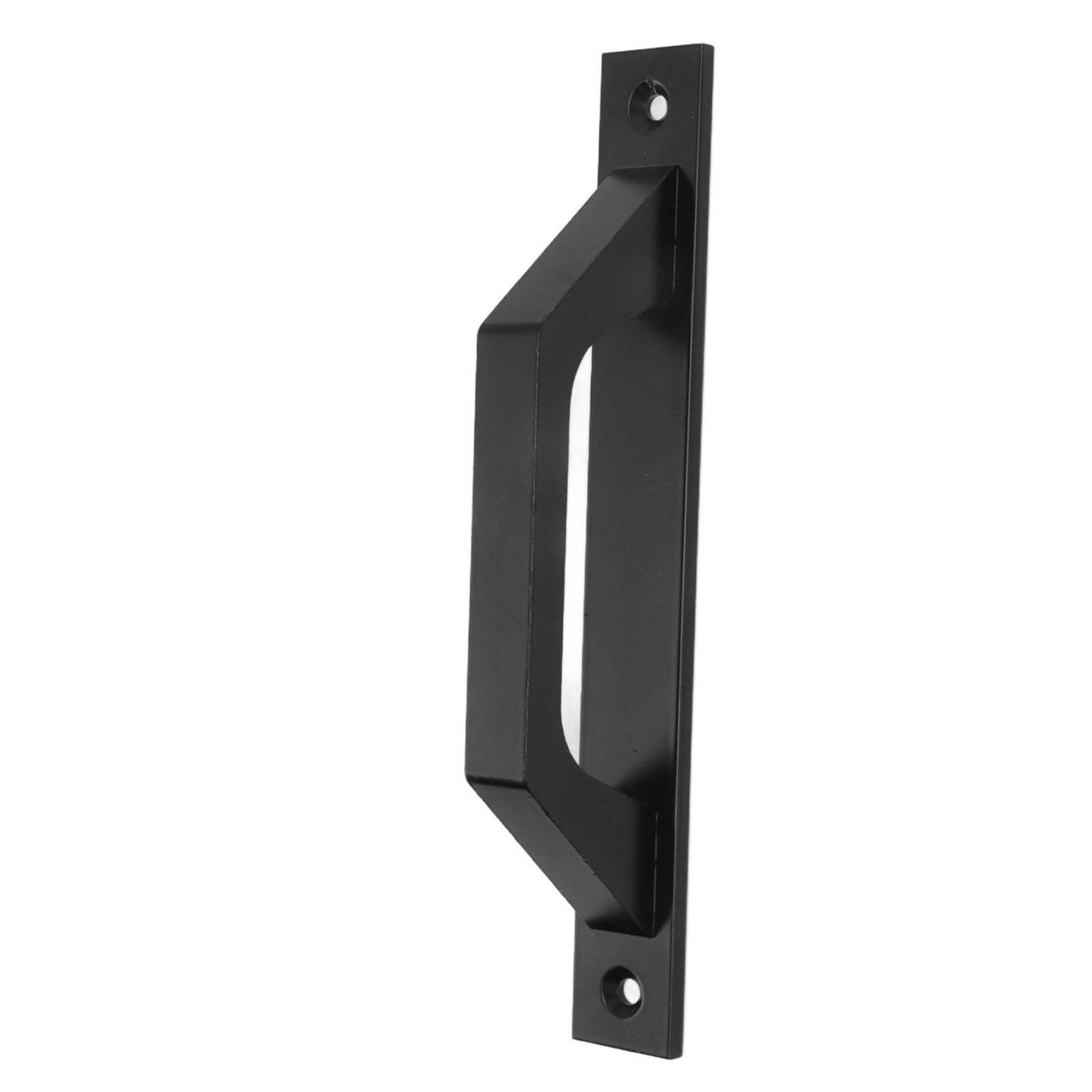 Sliding Door Handle Metal Electroplating Cabinet Barn Door Pull Handle with Mounting Screws Black V1294-YM0521-3114230023111