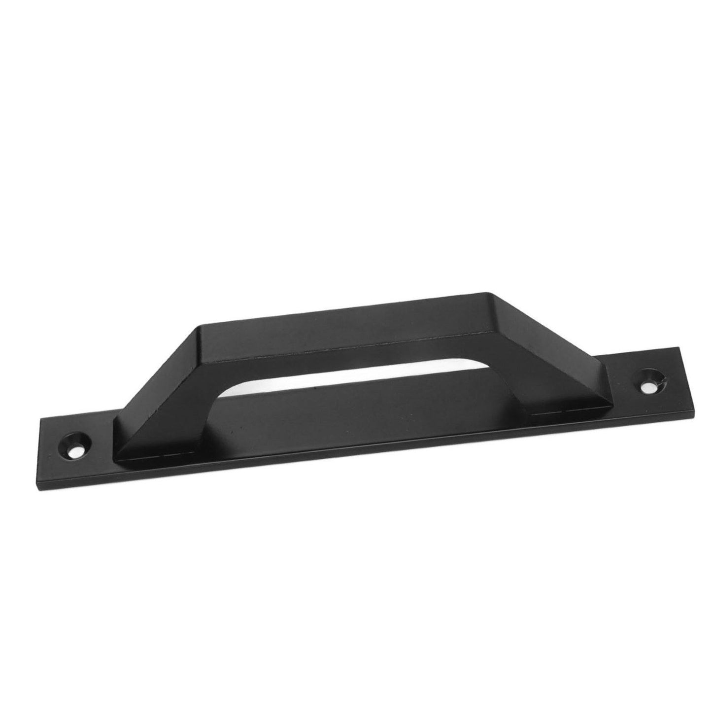 Sliding Door Handle Metal Electroplating Cabinet Barn Door Pull Handle with Mounting Screws Black V1294-YM0521-3114230023111