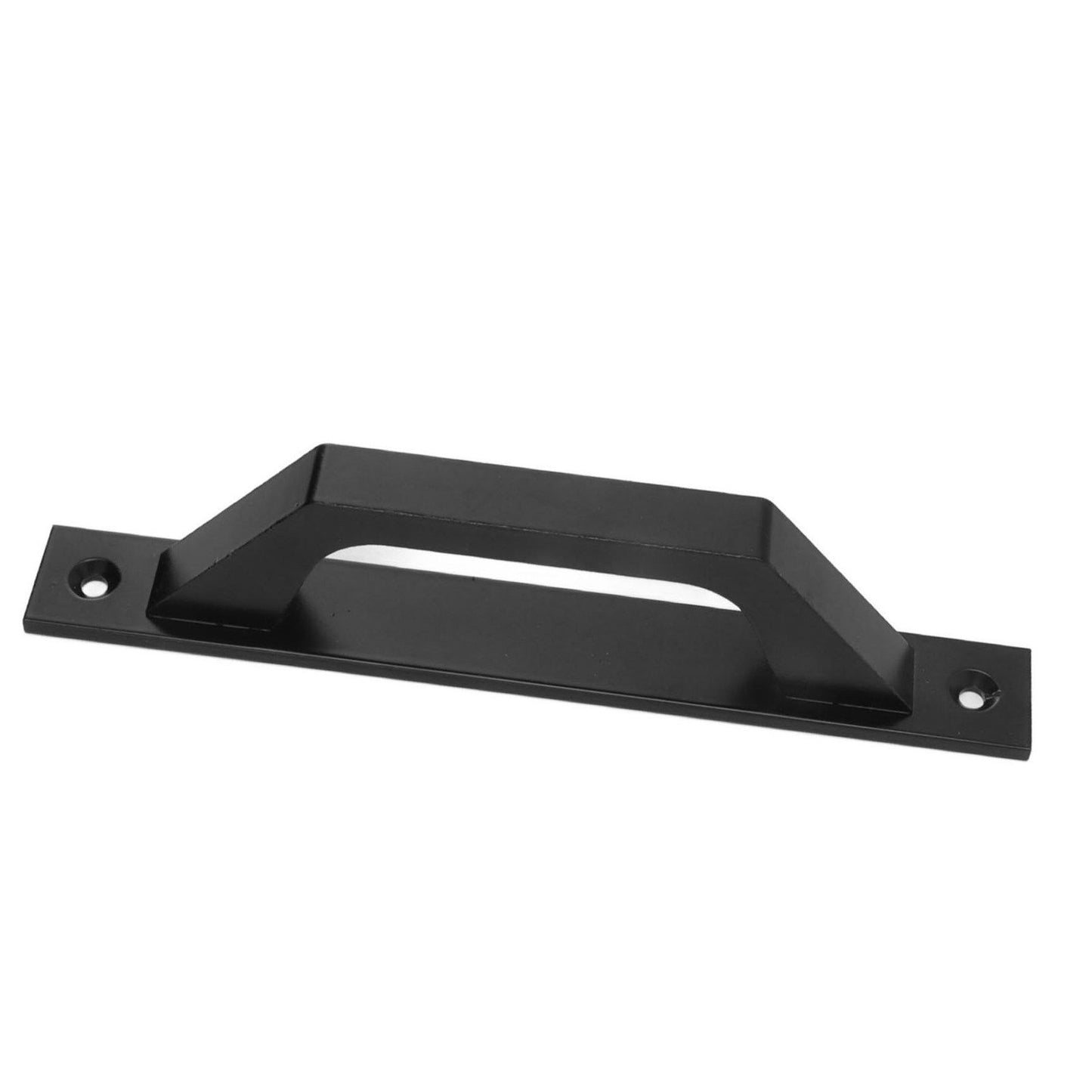 Sliding Door Handle Metal Electroplating Cabinet Barn Door Pull Handle with Mounting Screws Black V1294-YM0521-3114230023111