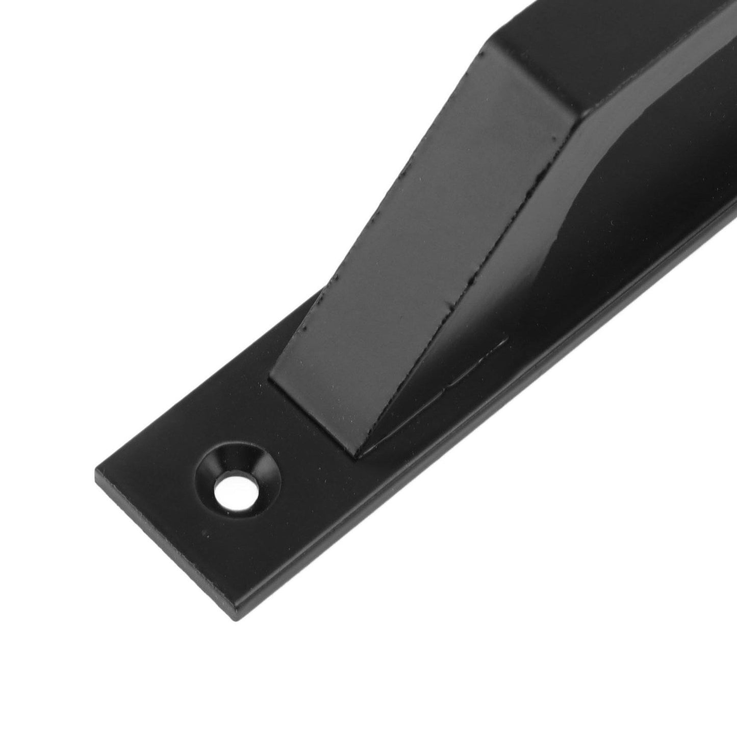 Sliding Door Handle Metal Electroplating Cabinet Barn Door Pull Handle with Mounting Screws Black V1294-YM0521-3114230023111
