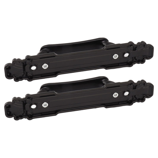2Pcs Black Heavy Duty Door Handle Simple Installation Fashionable Door Handle 165mm 6.5in Length V1294-YM0521-3114230023211