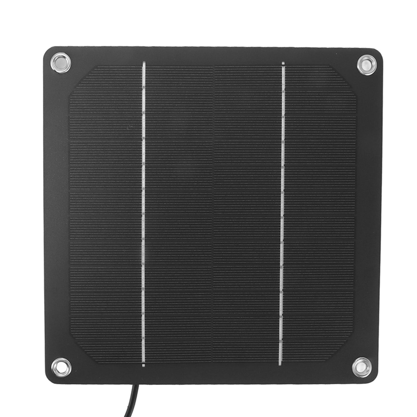 10W Solar Panel Fan Kit High Speed Solar Panel Powered Fan with 150cm Cable Protection Net for Pet House V1294-YM0521-3114230026611