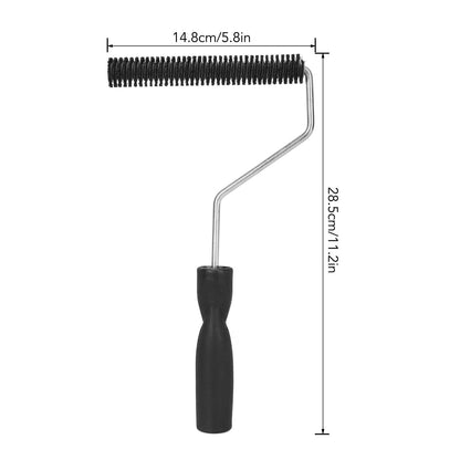 Fiberglass Roller Portable Tub Roller Tool Bristle Resin Laminating Bubble Roller for Window Bathtub Door D V1294-YM0521-3114230027614