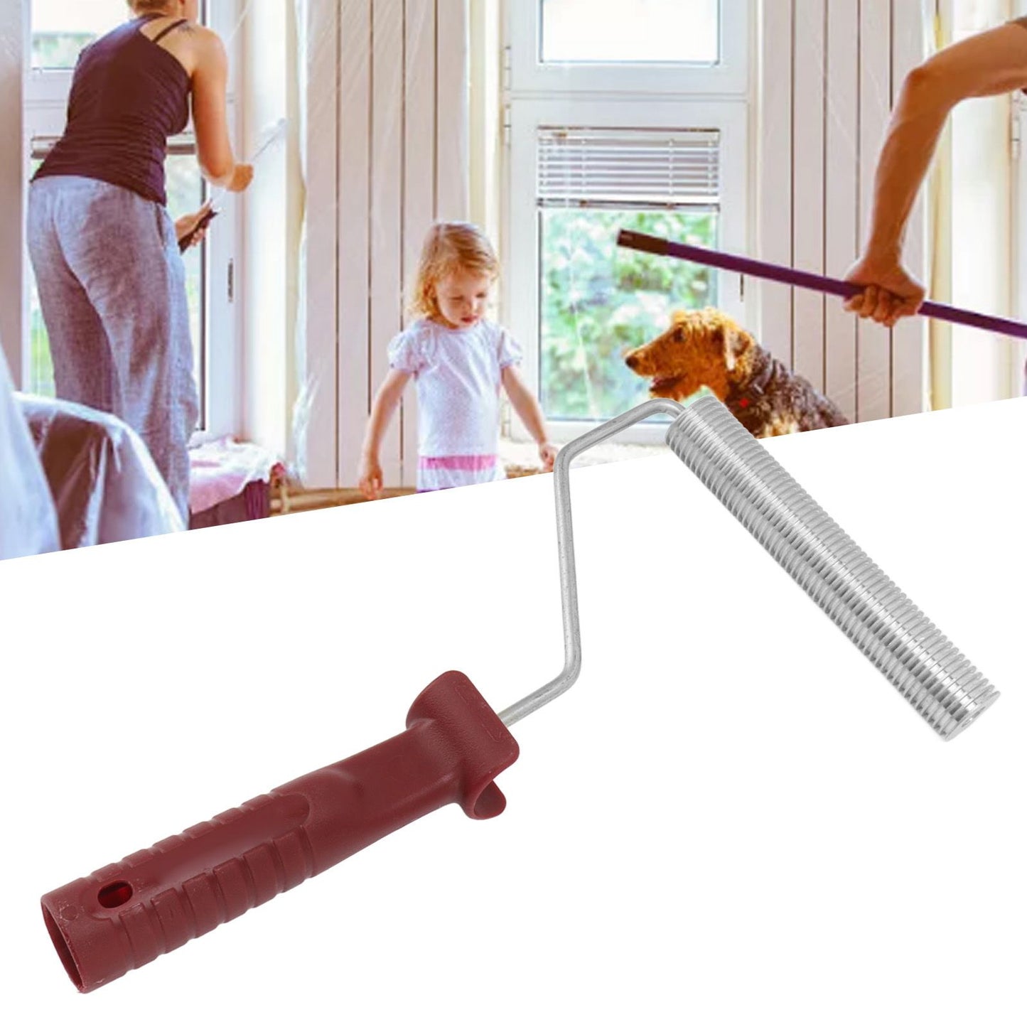 Fiberglass Roller Professional Bubble Remove Roller for Tub Shower Bathtub Boat Repair V1294-YM0521-3114230028111