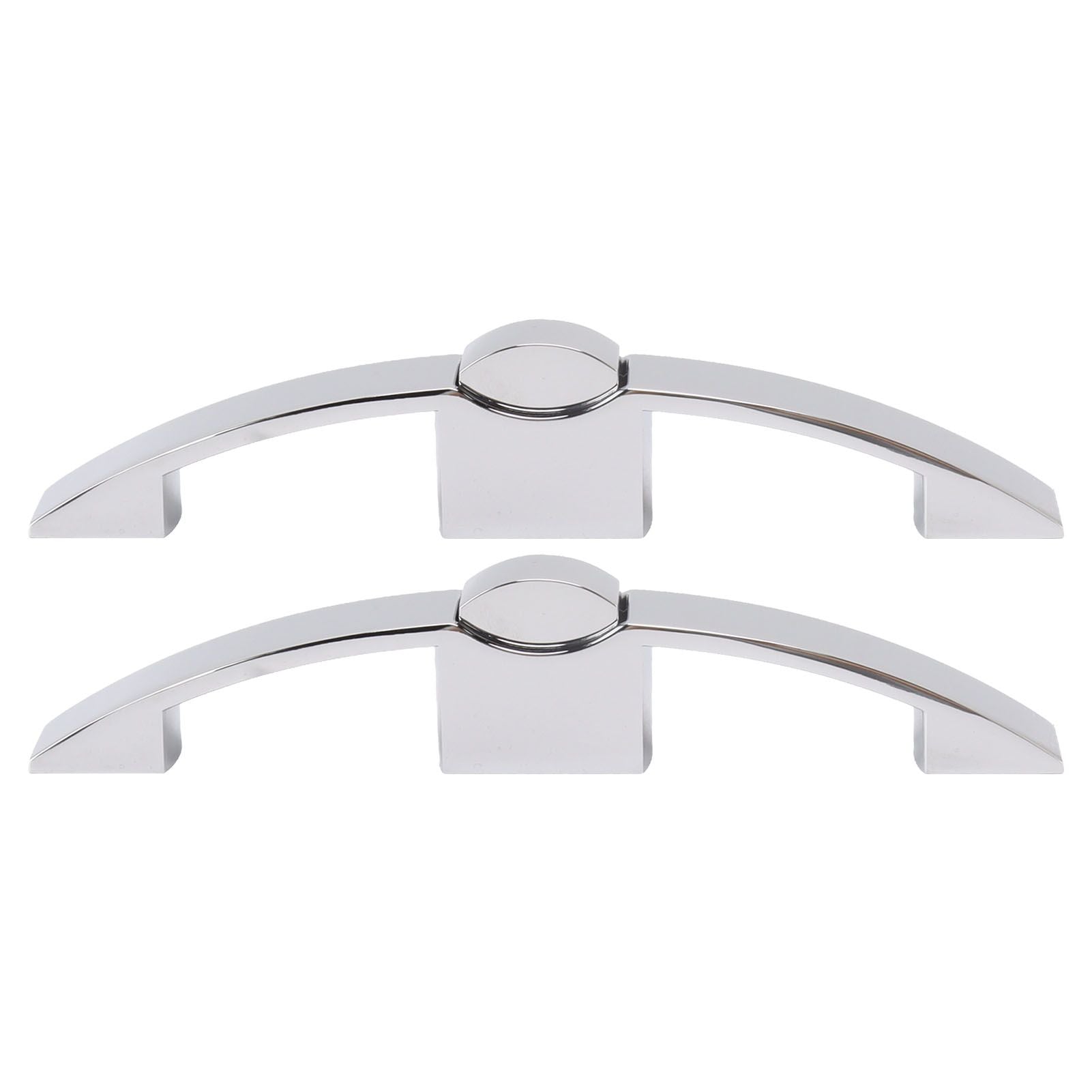 2 Set Push Button Latch Cabinet Lock Cupboard Knob Latch Lock With Handle For RV Motorhome Boat 128mm Hole V1294-YM0521-3114230031711