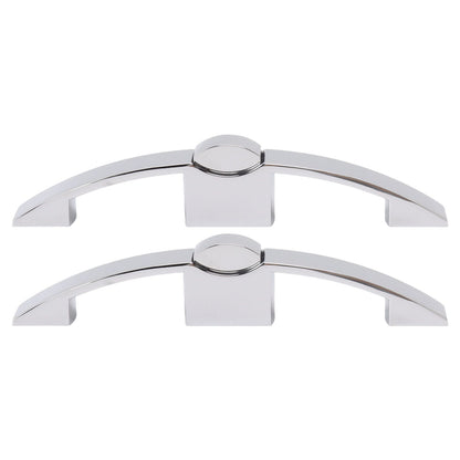 2 Set Push Button Latch Cabinet Lock Cupboard Knob Latch Lock With Handle For RV Motorhome Boat 128mm Hole V1294-YM0521-3114230031711