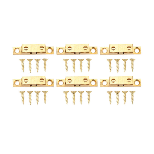6 Set Cabinet Door Catch Brass Cabinet Door Closet Ball Tension Catch Latch with Gold Screw for Most Cabinets V1294-YM0521-3114230033113