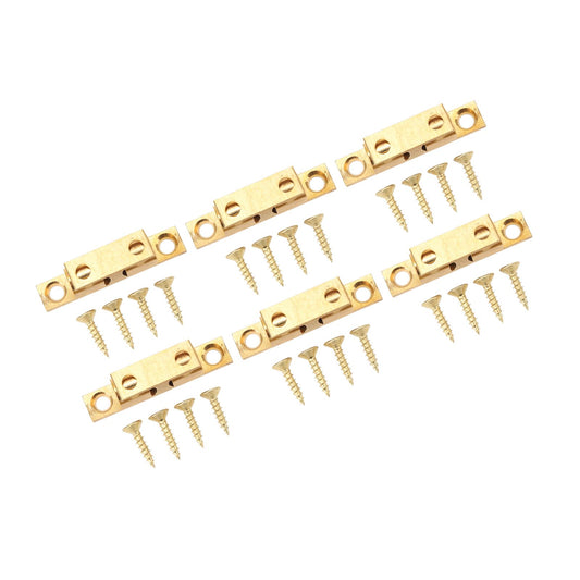 6 Set Cabinet Door Catch Brass Cabinet Door Closet Ball Tension Catch Latch with Gold Screw for Most Cabinets V1294-YM0521-3114230033113