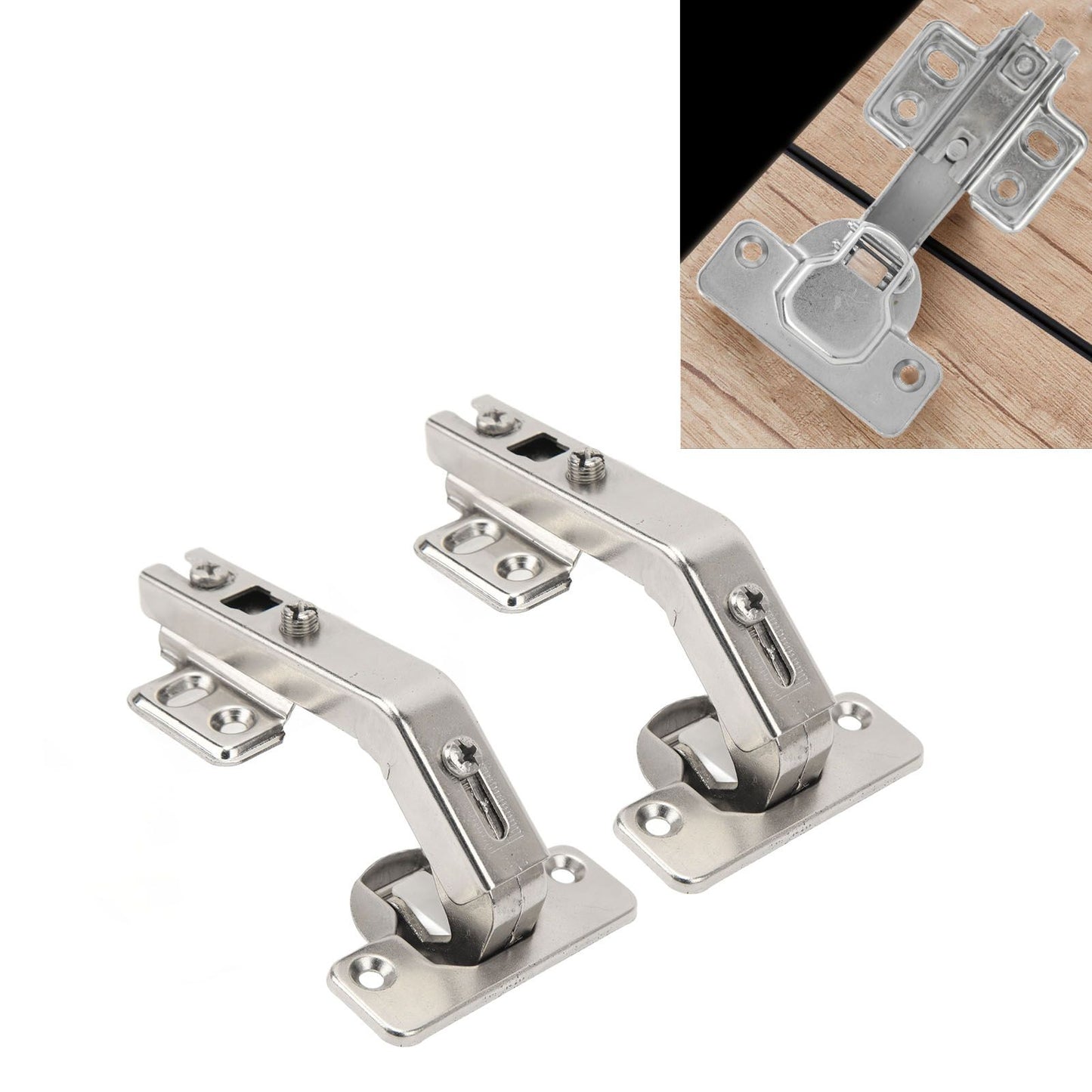 135 Degree Special Hinge Corner Cabinet Door Folded Door Hinge for Cabinet Cupboard Pack of 2 V1294-YM0521-3114230033711